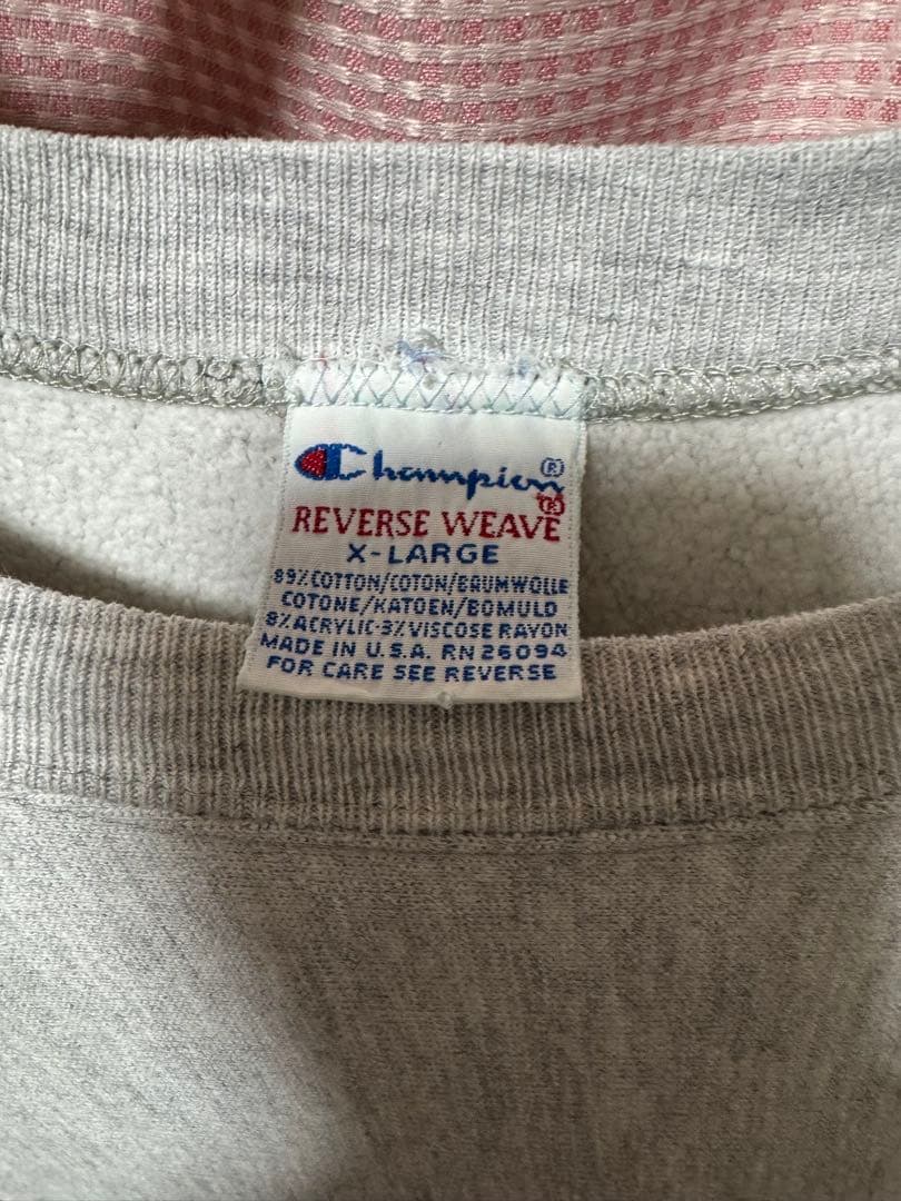 Champion チャンピオン 90s リバースウィーブ BATES USA製