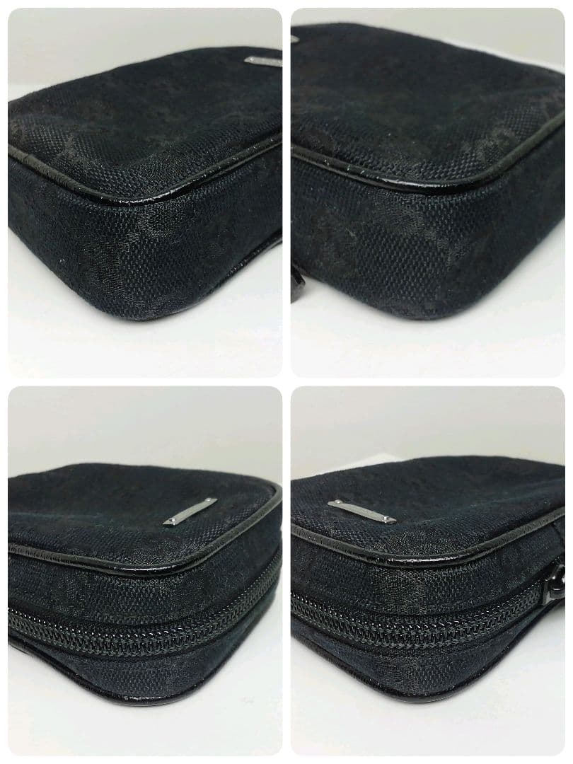 新品　GUCCI　グッチ　キャンバス　シガレットケース　ポーチ　保存袋・付属品