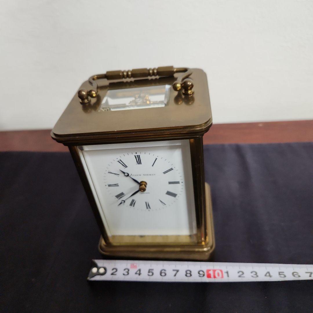 マシューノーマン　MATTHEW NORMAN 置時計 真鍮製