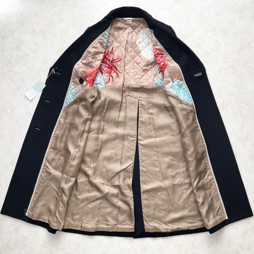 【新品】カシミヤ100％　Paul Smith　ロングコート チェスター　L