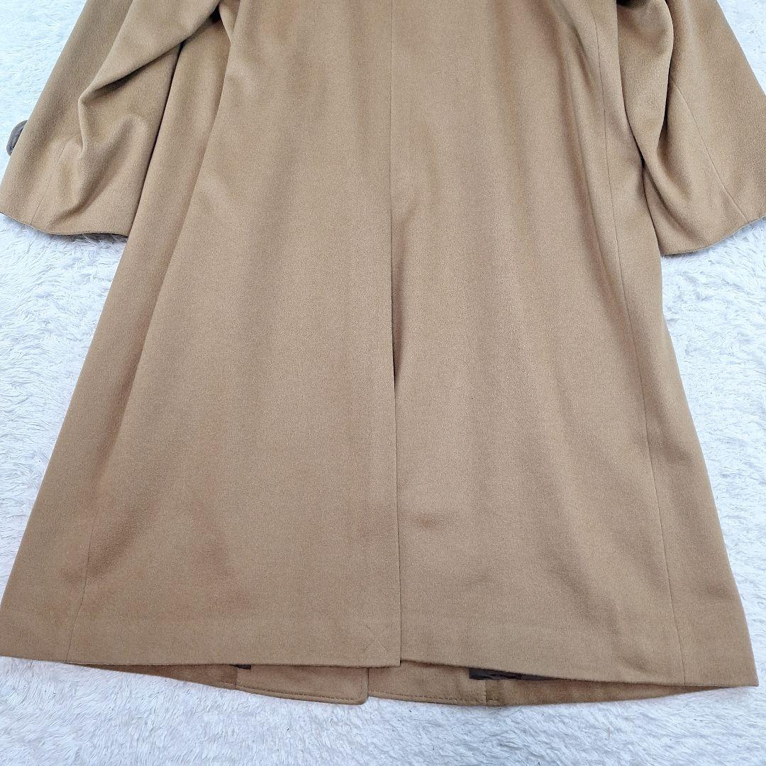 alan martin イタリア生地　カシミヤ100 ステンカラーコート　XL