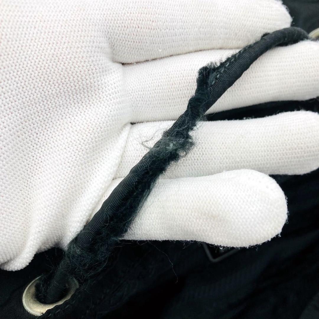 PRADA リュック バックパック デイパック ナイロン レザー ブラック ロゴ