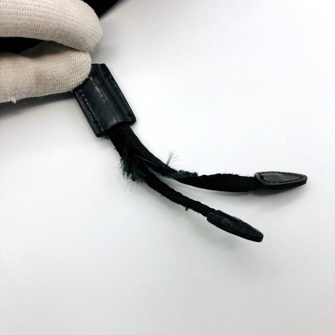 PRADA リュック バックパック デイパック ナイロン レザー ブラック ロゴ