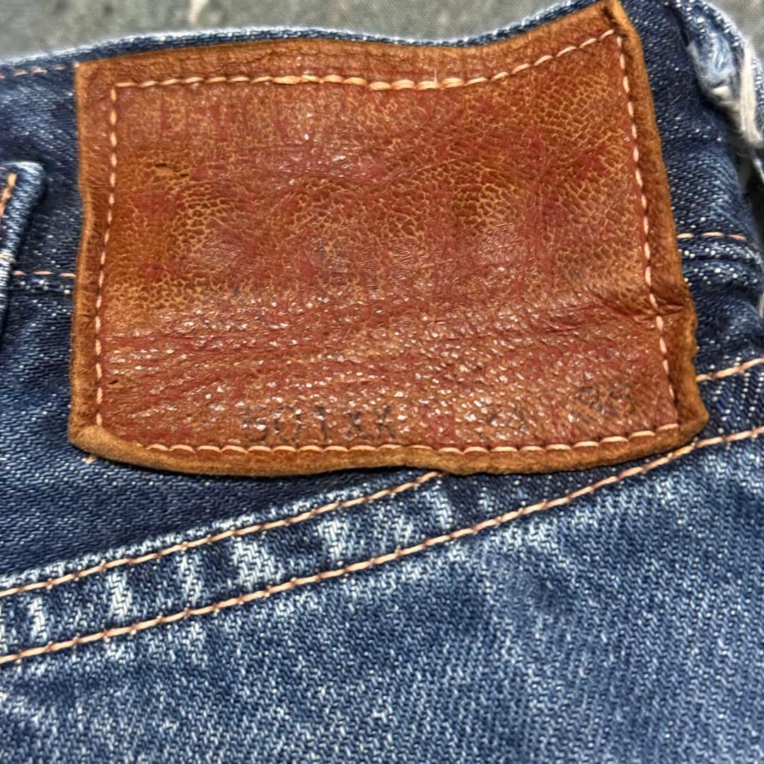 LEVI'S 501XX シンチバック 赤耳 LVC ビッグE J22 W34