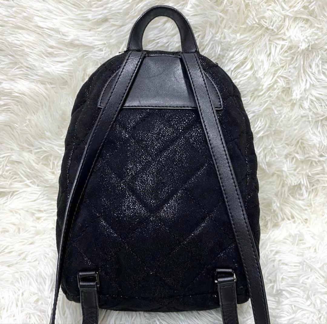 STELLAMcCARTNEY ファラベラ ミニリュック キルティング 黒