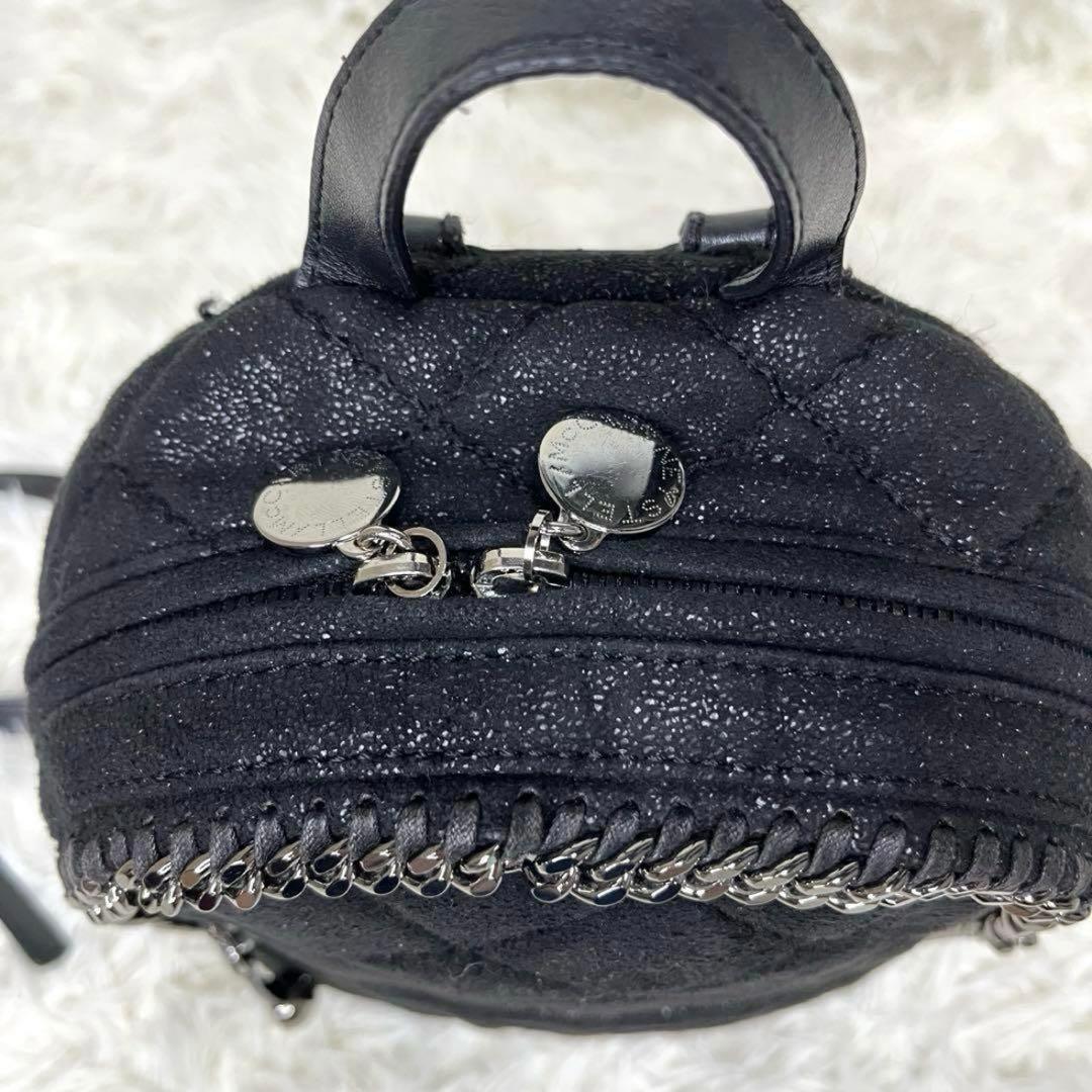 STELLAMcCARTNEY ファラベラ ミニリュック キルティング 黒
