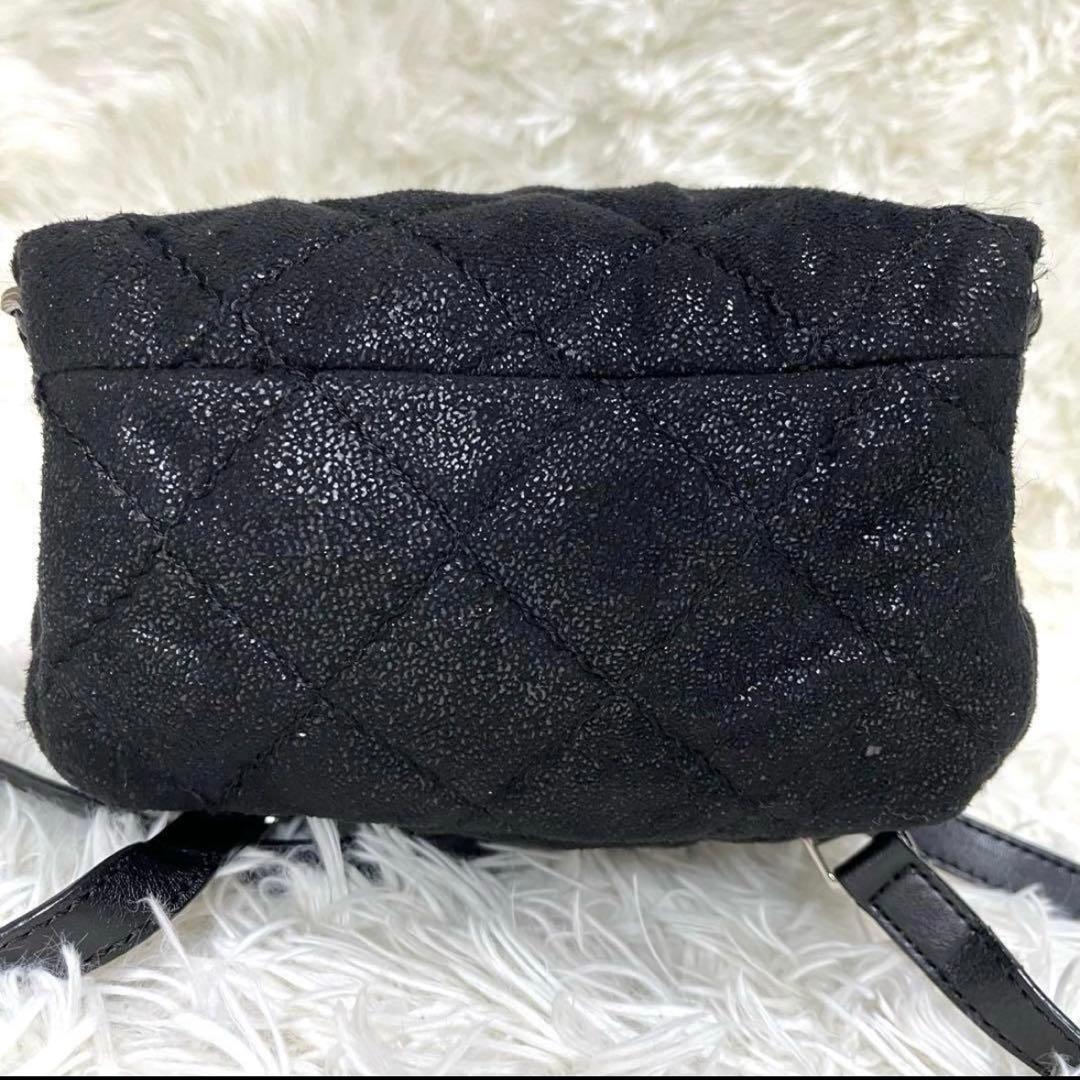 STELLAMcCARTNEY ファラベラ ミニリュック キルティング 黒