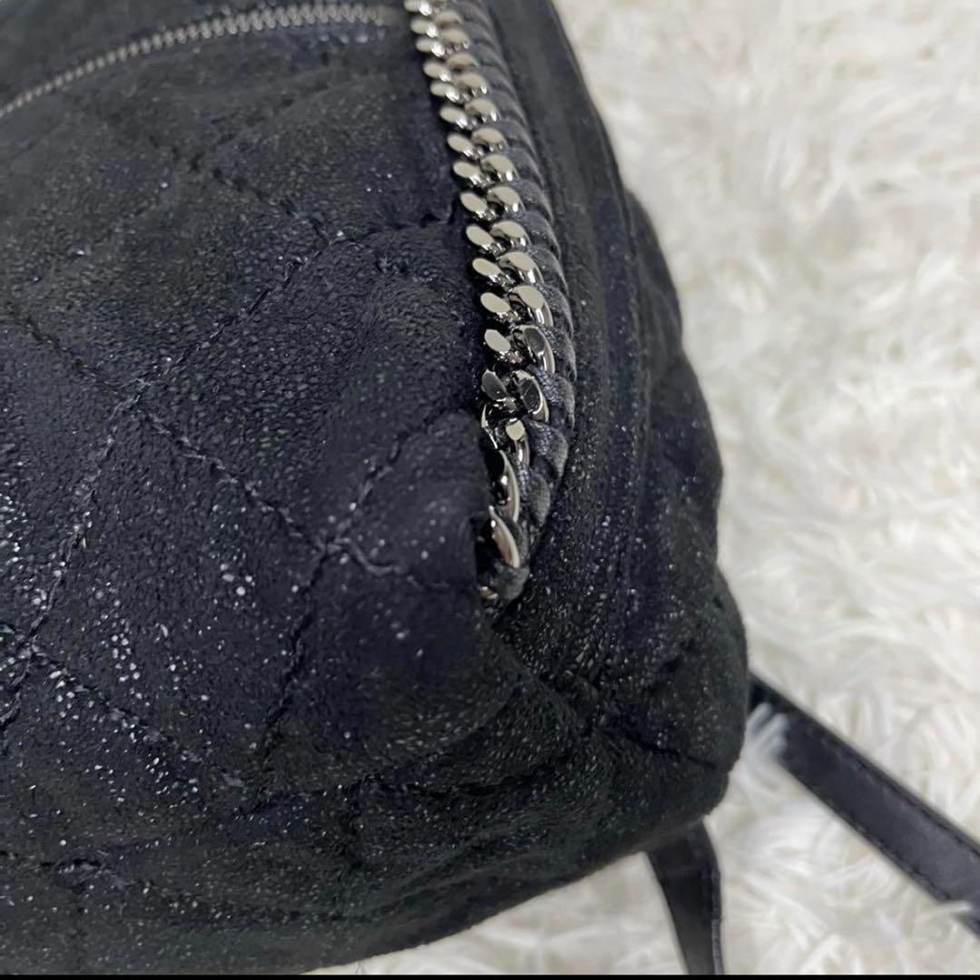 STELLAMcCARTNEY ファラベラ ミニリュック キルティング 黒