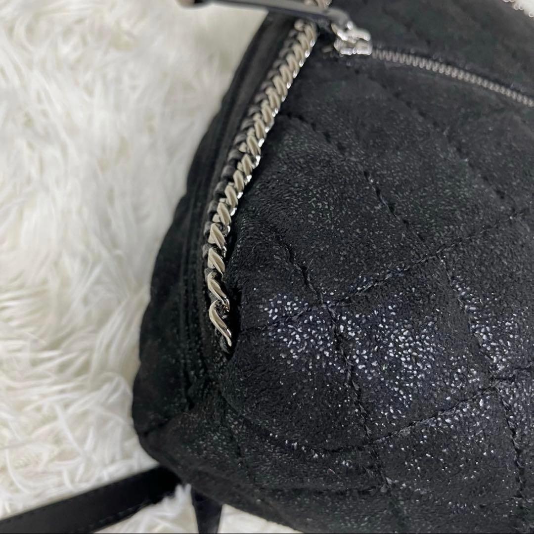 STELLAMcCARTNEY ファラベラ ミニリュック キルティング 黒