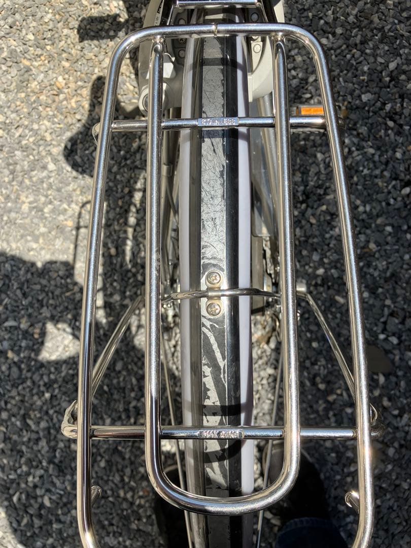 ブリヂストン　アルベルト　26インチ　シルバー　　【引き取り限定】　５段変速