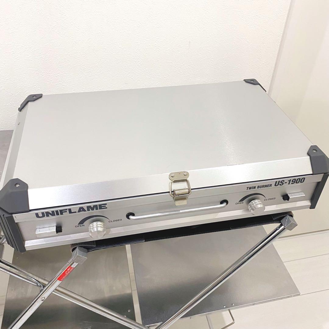 UNIFLAME ユニフレーム ツーバーナー US-1900&キッチンスタンドⅢ