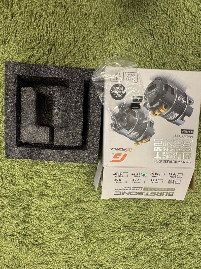 t*n様 ジーフォース TS120 ESC バーストソニック) 17.5T セッ