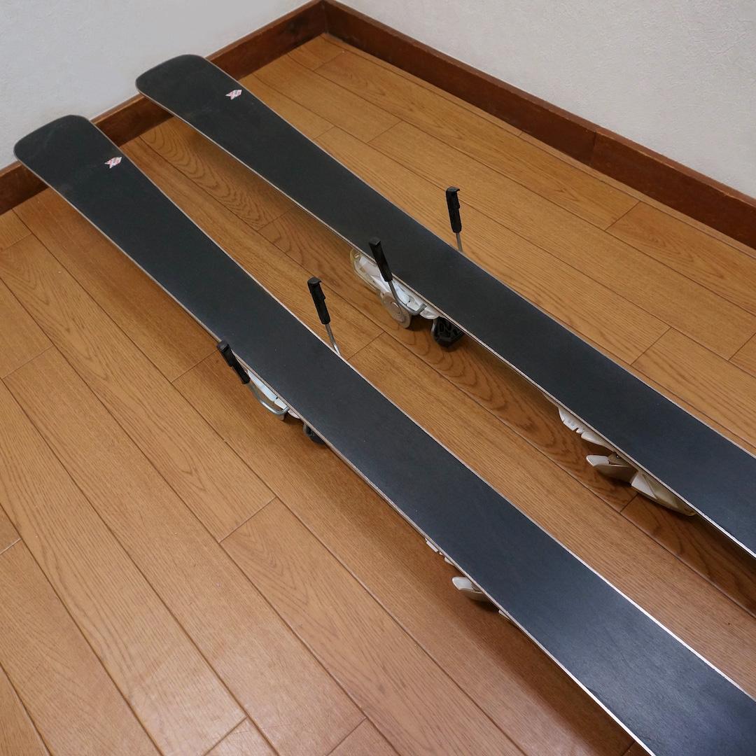 メンテ済 146cm 靴25～25.5cm ROSSIGNOL スキーセット