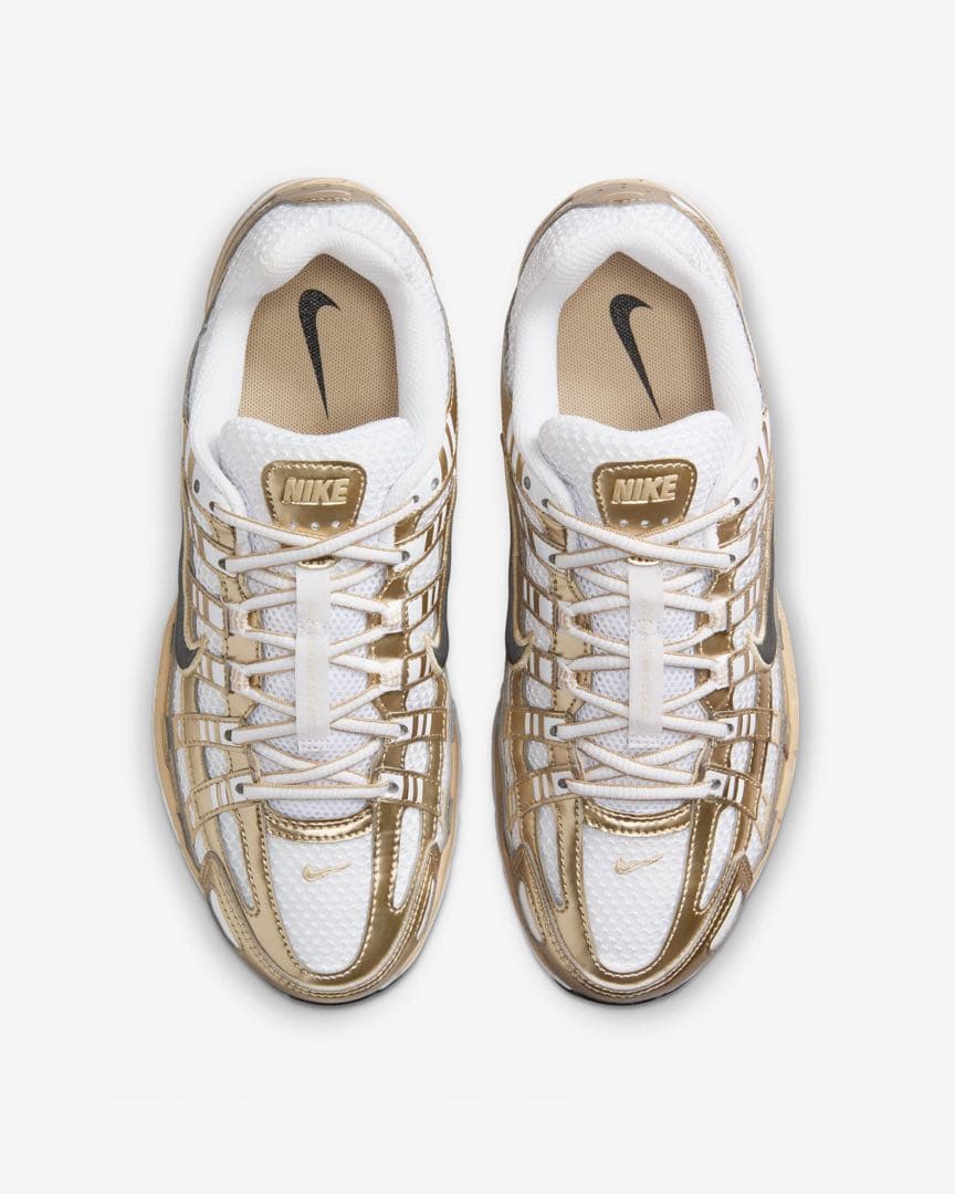 【新品】NIKE P-6000 ゴールド/24.5cm
