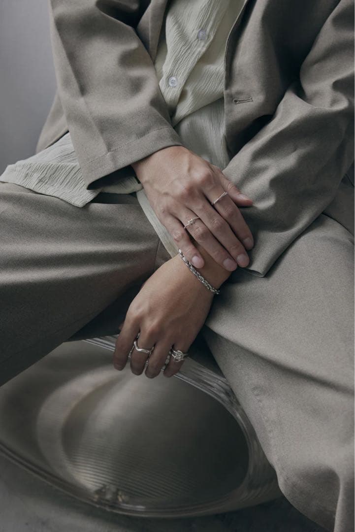 【GRAiL】Oval Link bracelet silver925