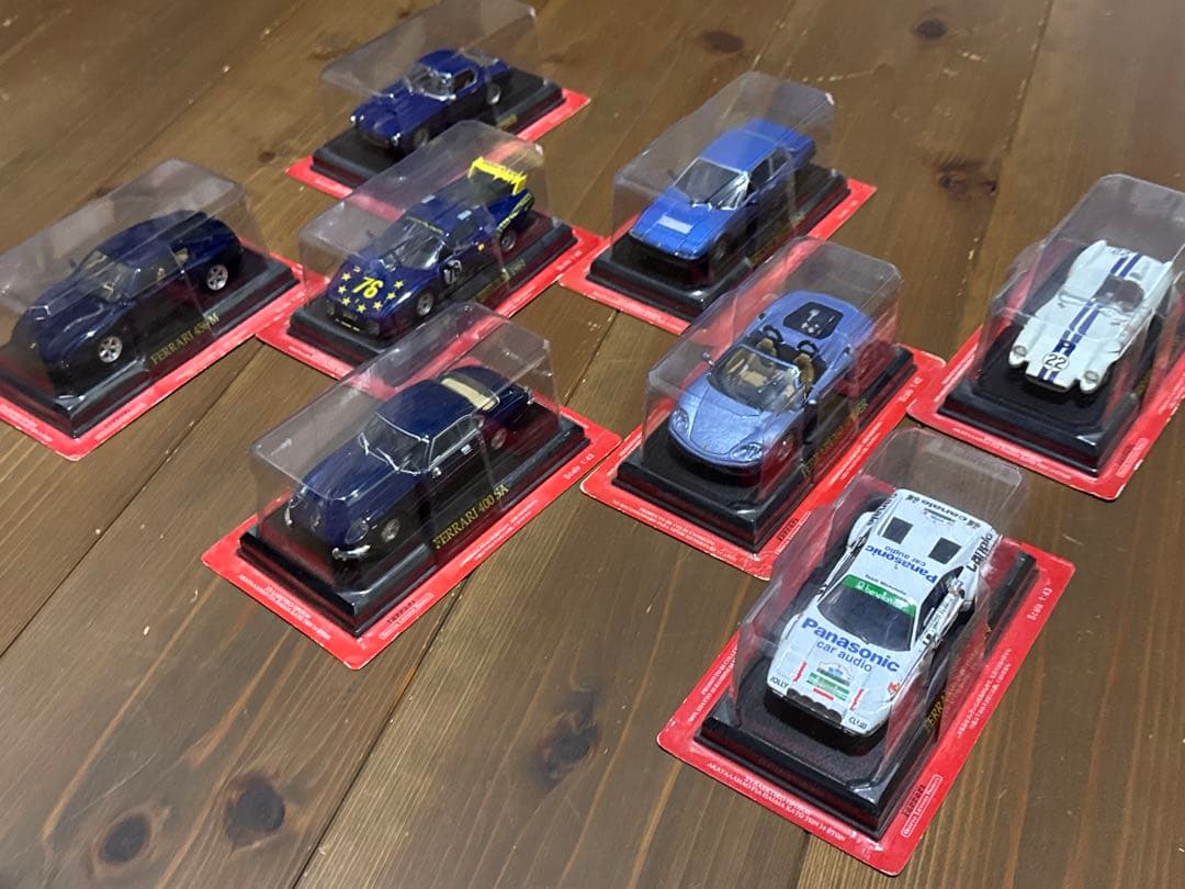 フェラーリ ミニカーコレクション 8台セット