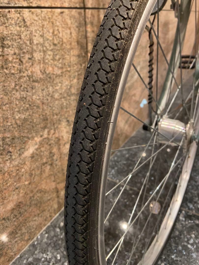 3段変速付き！丸石　マルイシMARUISHI自転車　シティーサイクル　ママチャリ