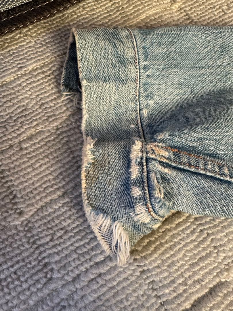 60s Montgomery Word 101 デニムジャケット 2ndタイプ