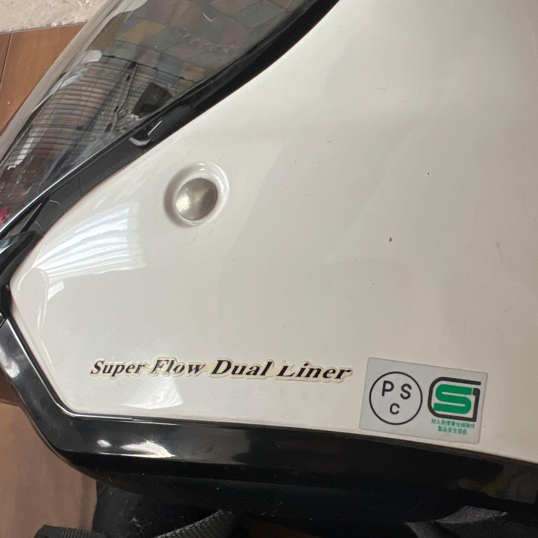 SHOEI J-FORCEⅡ jforce2 M ジェットヘルメット 白