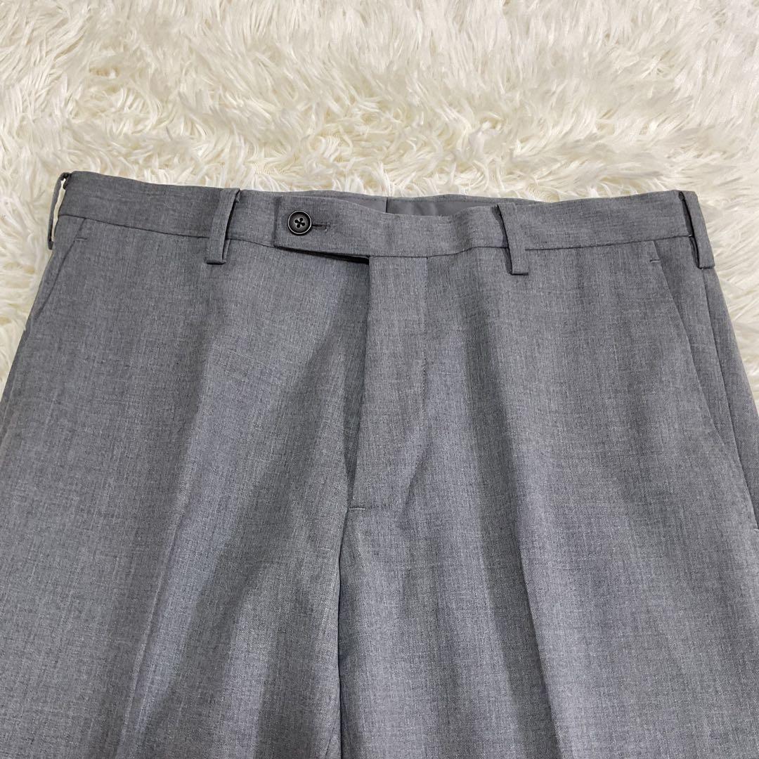 新品未使用♪UNIQLO ストレッチウールスリムジャケット グレー 44サイズ