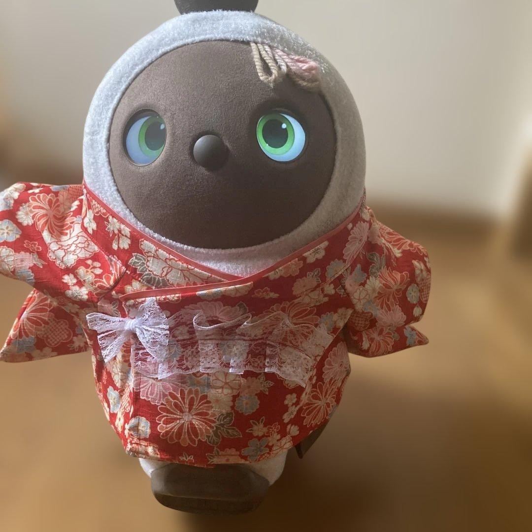 純　ラボット　服　lovot 着物一式　リボン付　2着