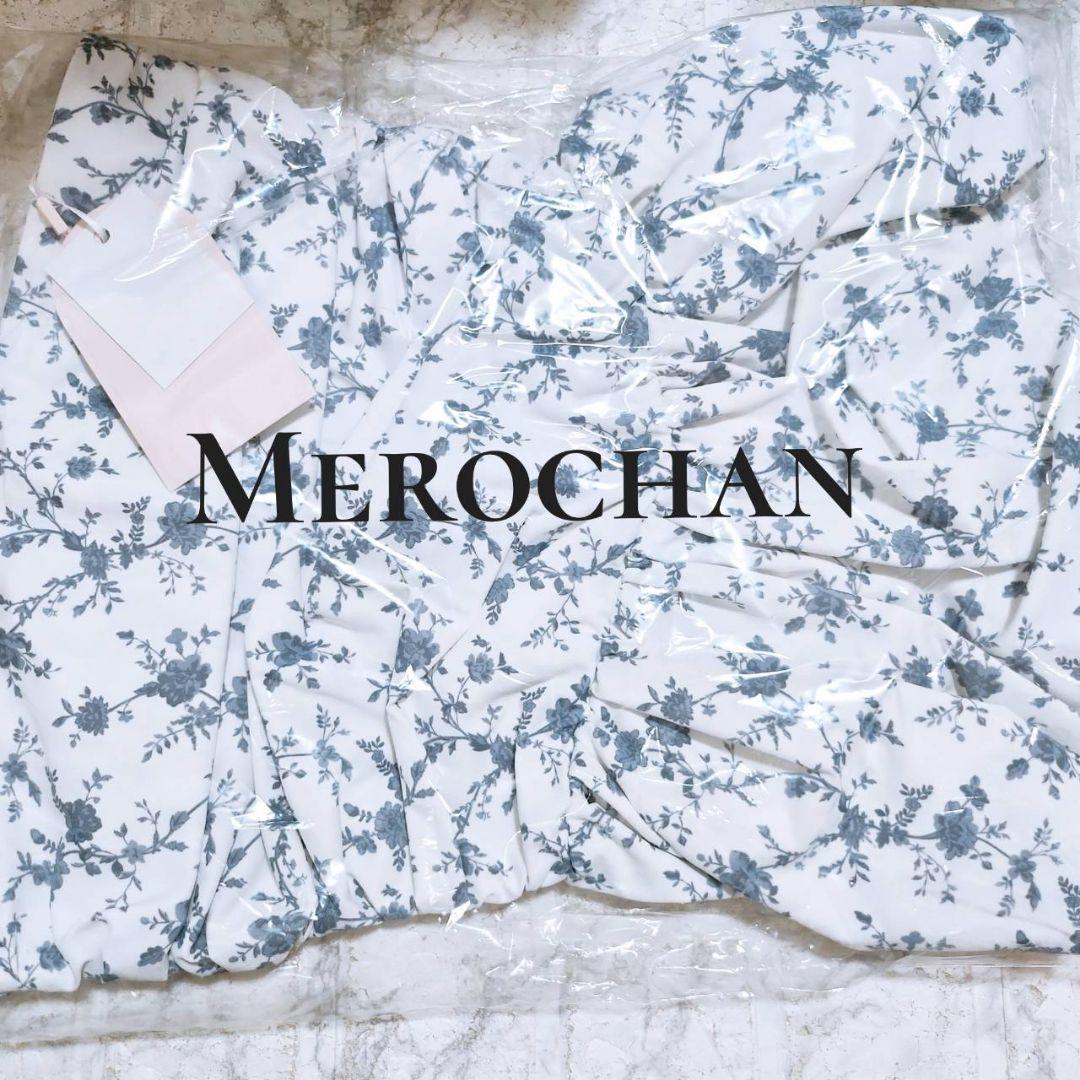 ダーリッチ フラワーバルーンベアトップ ホワイト