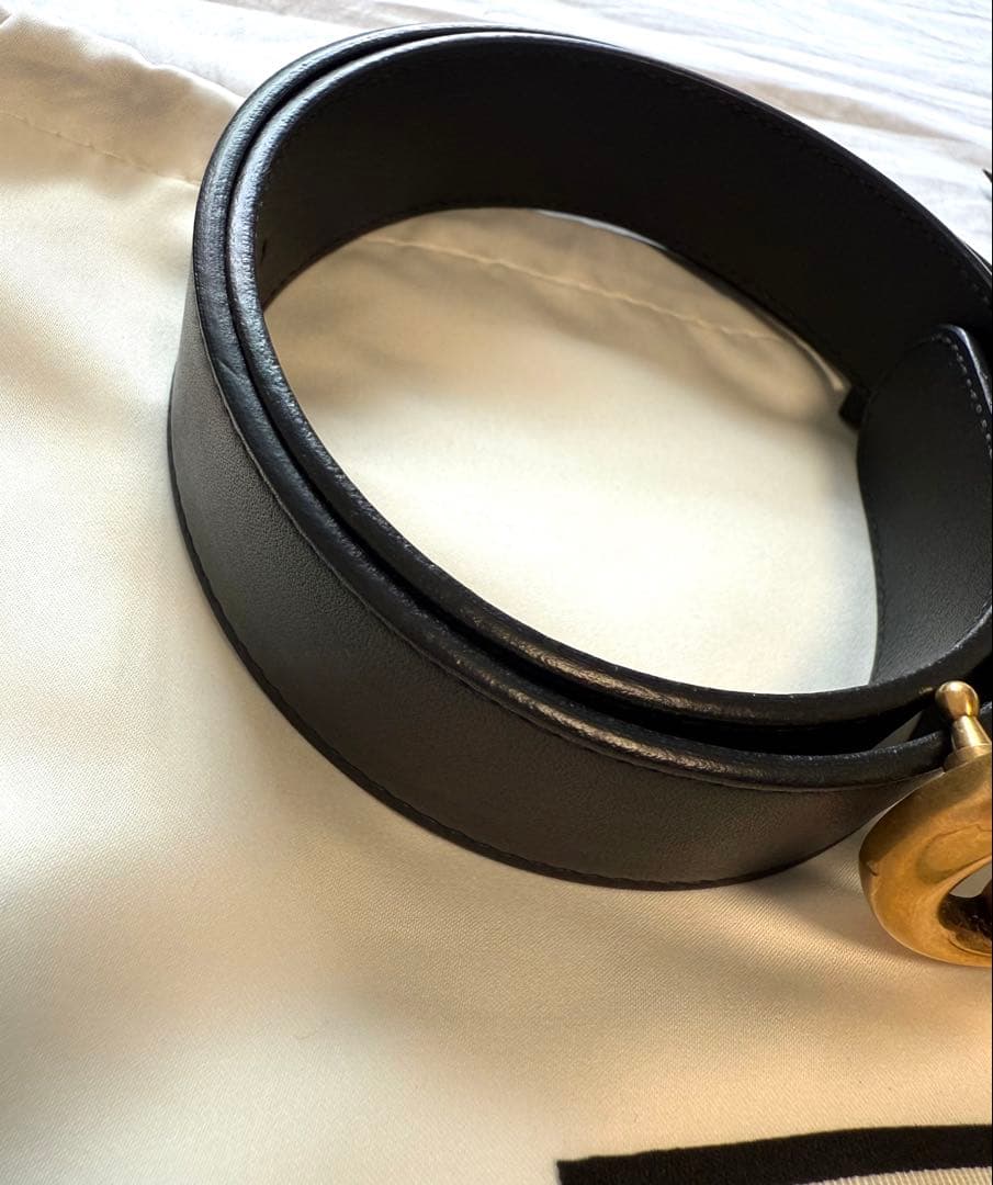 [みいちゃん]GUCCI ダブルGバックル グッチ　ベルト