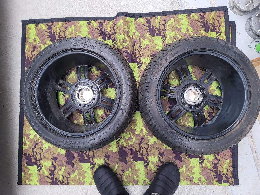 ジャイロX 14インチアルミホイール ATV バギー ジャイロUP キャノピー①