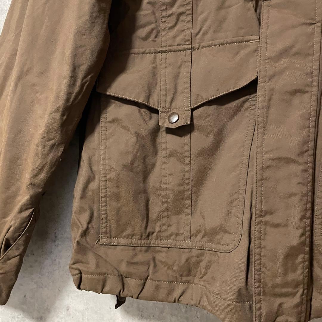 Burtonバートンスキーウェアスノーボードジャケットパーカーフード茶色ブラウン