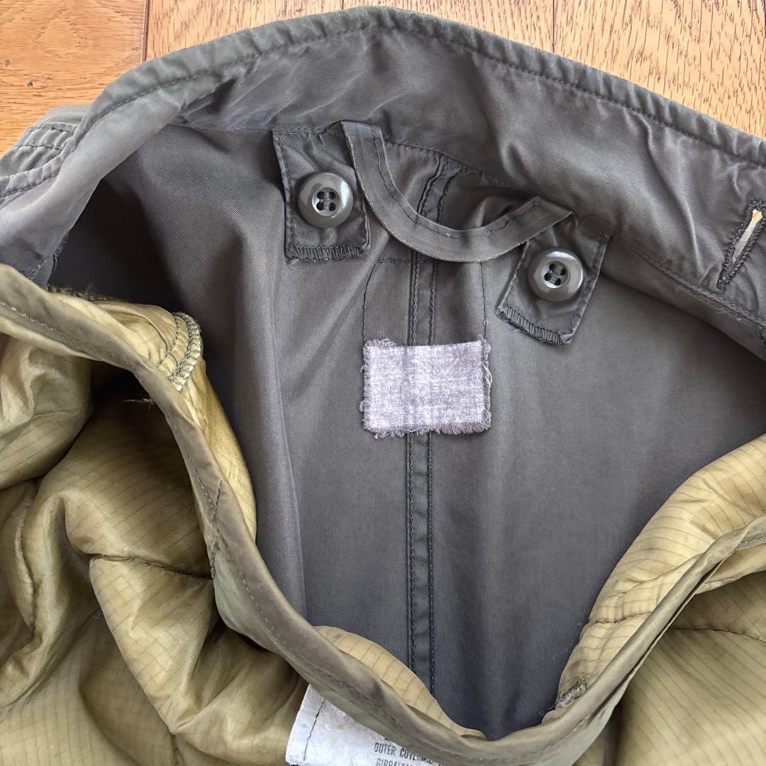 ビンテージ m65 フィッシュテール lead 後染めレショップ comoli