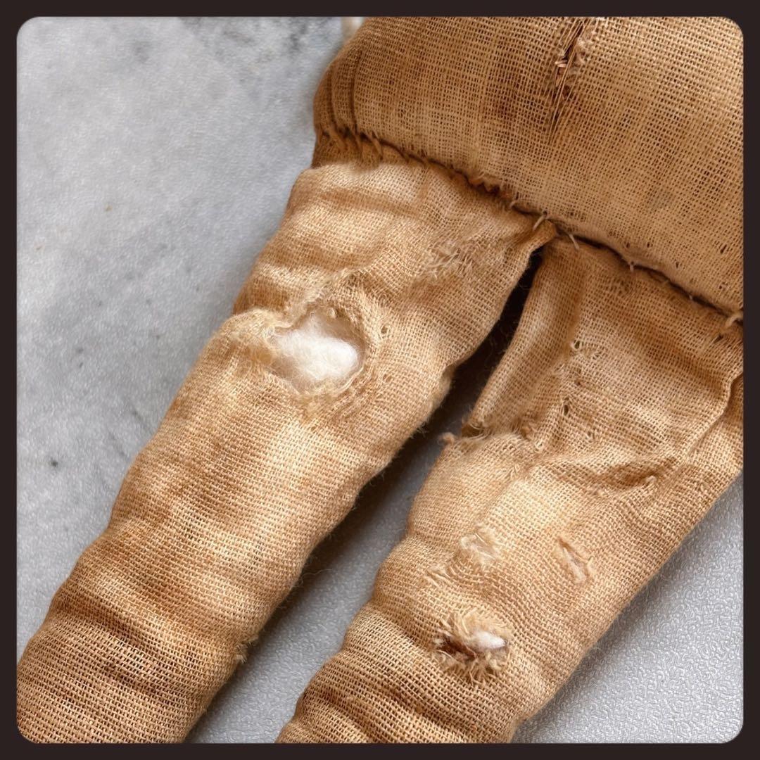 アンティーク　 ブロンドチャイナヘッドドール ビスクドール