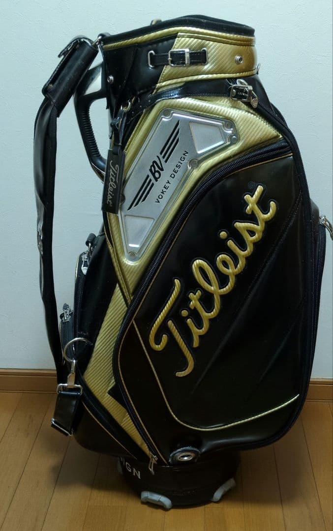 Titleist BV ゴルフバッグ 黒/金