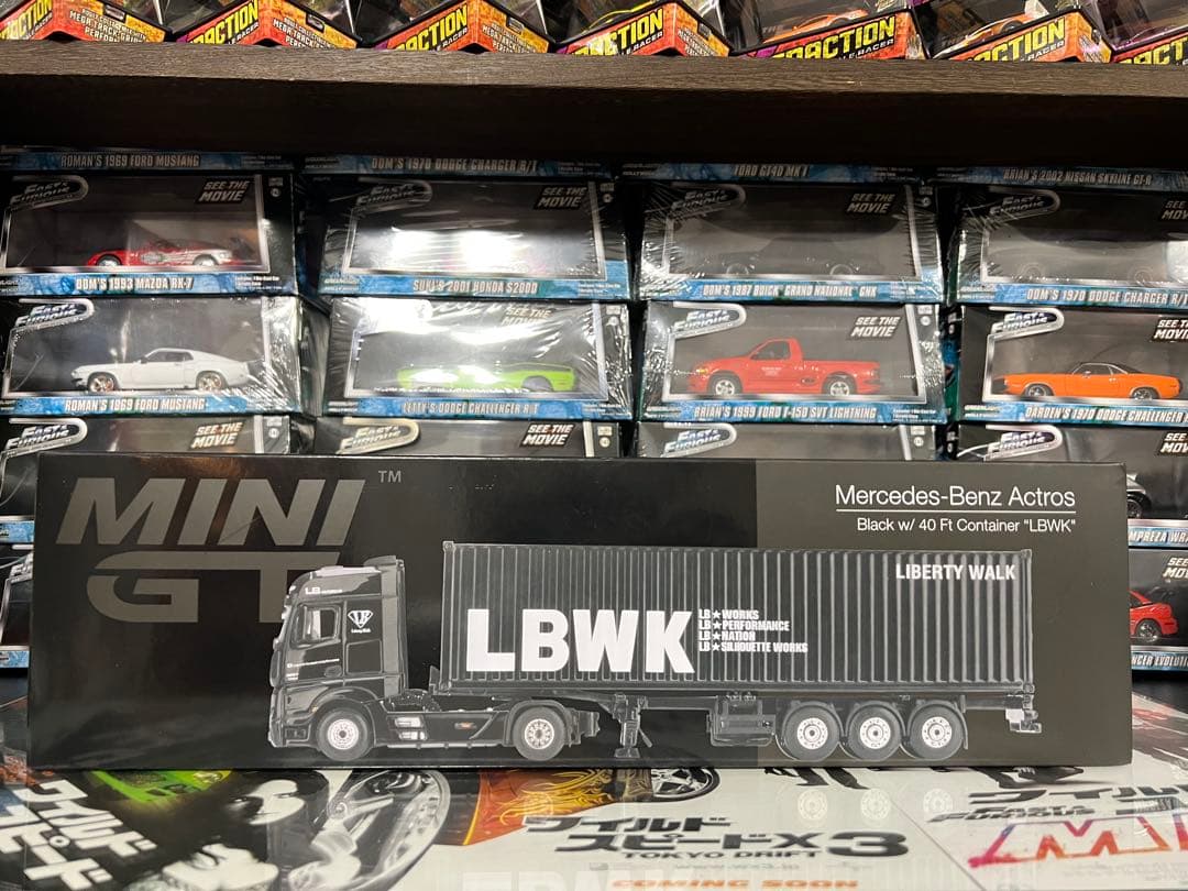 ミニカー MINI GT Mercedes-Benz Actros LBWK