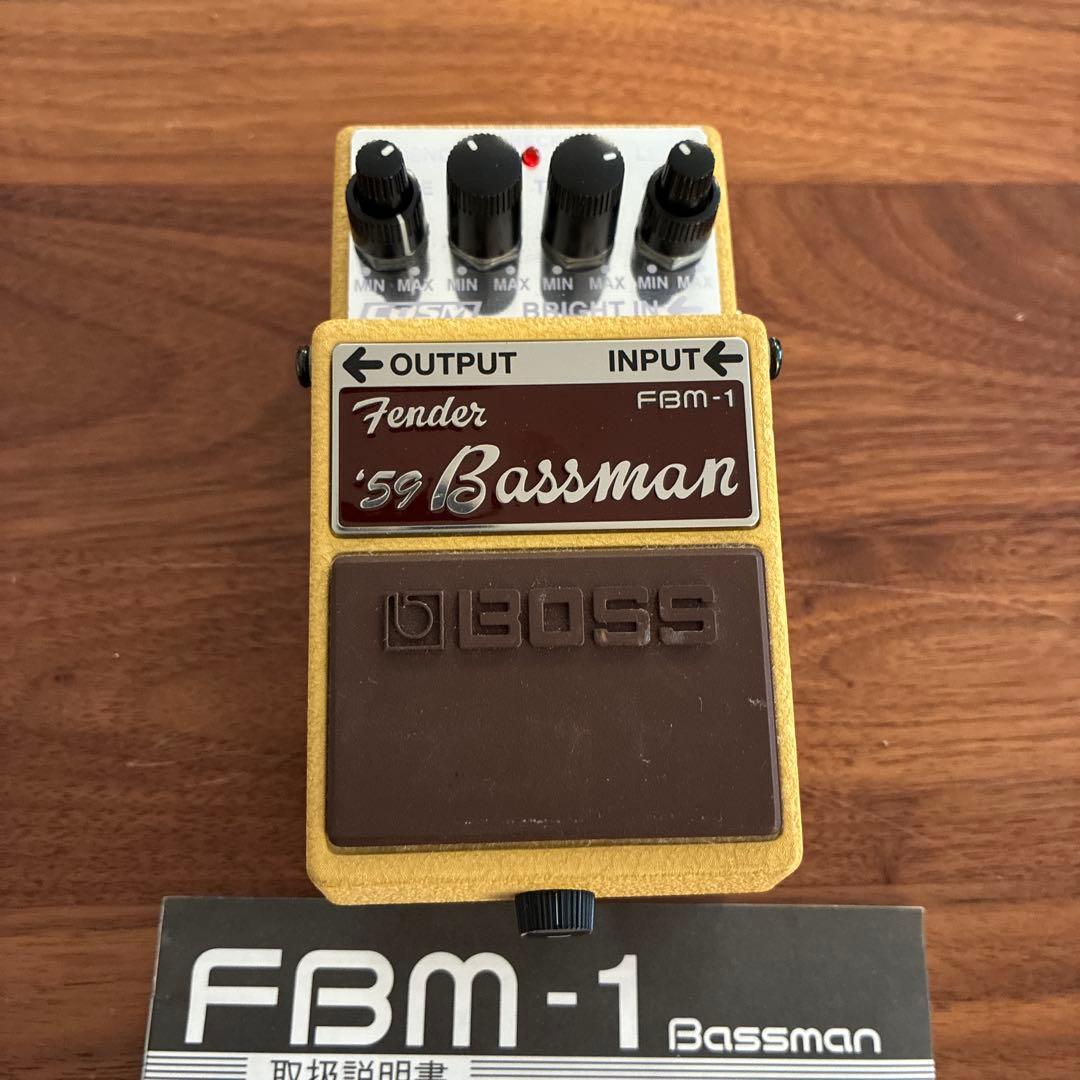 BOSS FBM-1 Fender '59 Bassman エフェクター 美品 - メルカリ