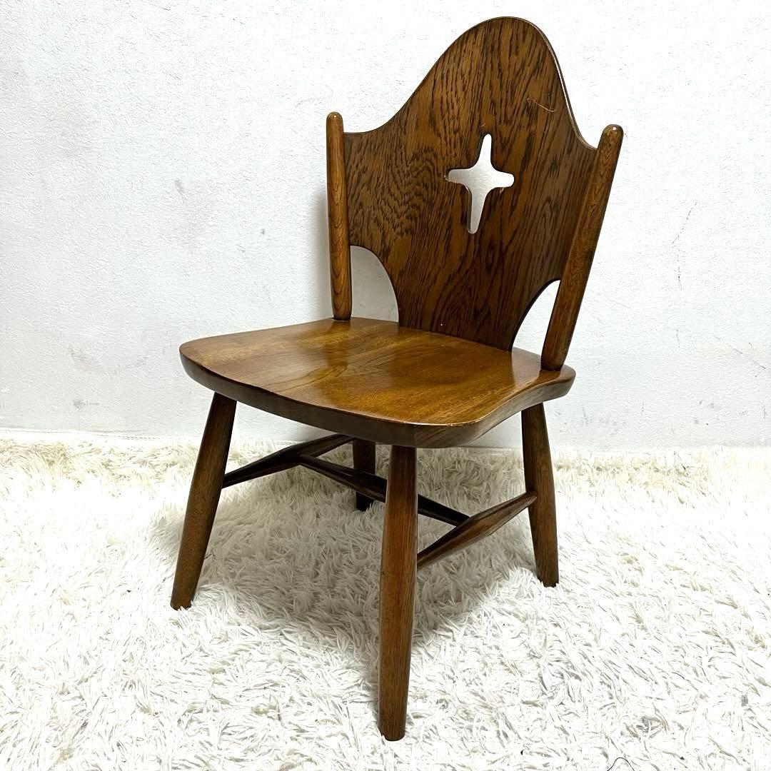 ヴィンテージ WINDS 太平 チャーチチェア ダイニングチェア 飛騨家具 2脚
