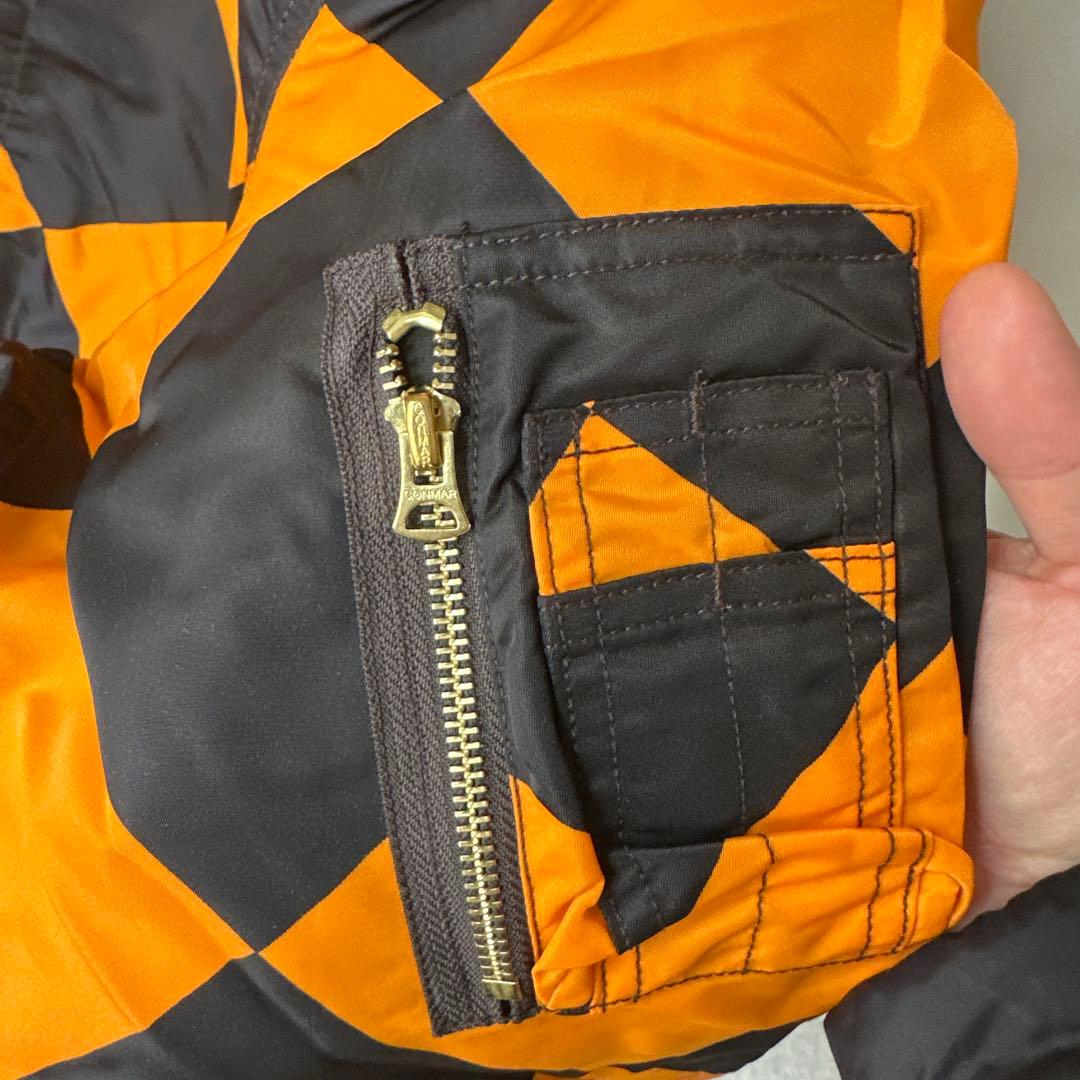 Lサイズ　ダイヤ柄50's復刻USAF G1ラインクルーマンジャケット