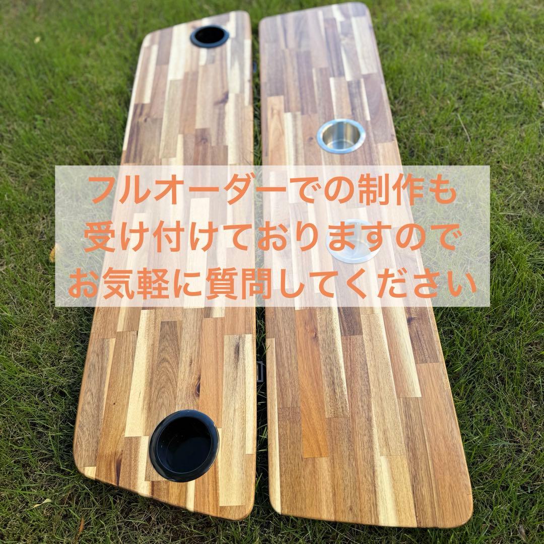 ハイエース　セカンドテーブル　送料込み　ドリンクホルダー