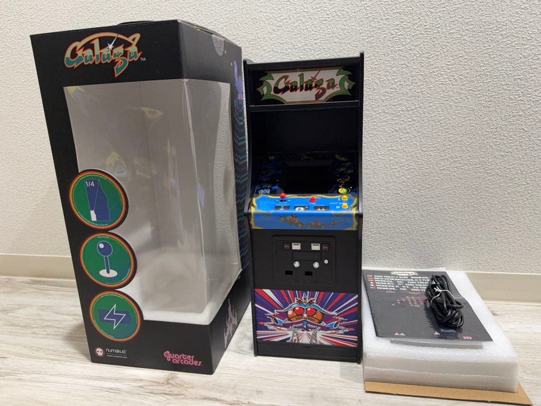 中古Numskull1/4スケールGalaga ミニアーケードゲーム機