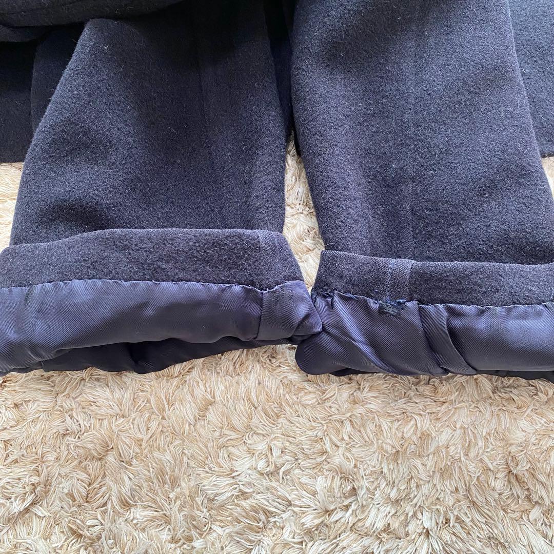 Burberry バーバリー バルマカーンコート カシミヤ ウール ネイビー