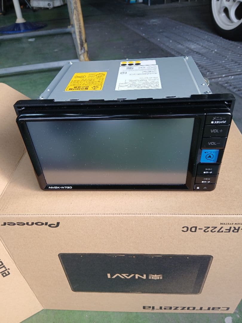 JVCケンウッド NMZK-W73D GPSナビゲーション　ダイハツ純正