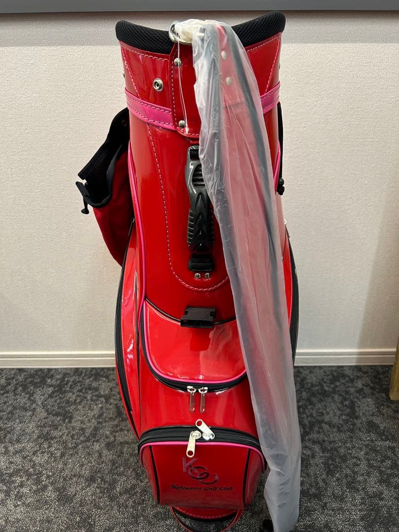 Kakogawa Golf Club ゴルフバッグ 赤　パラソル付き