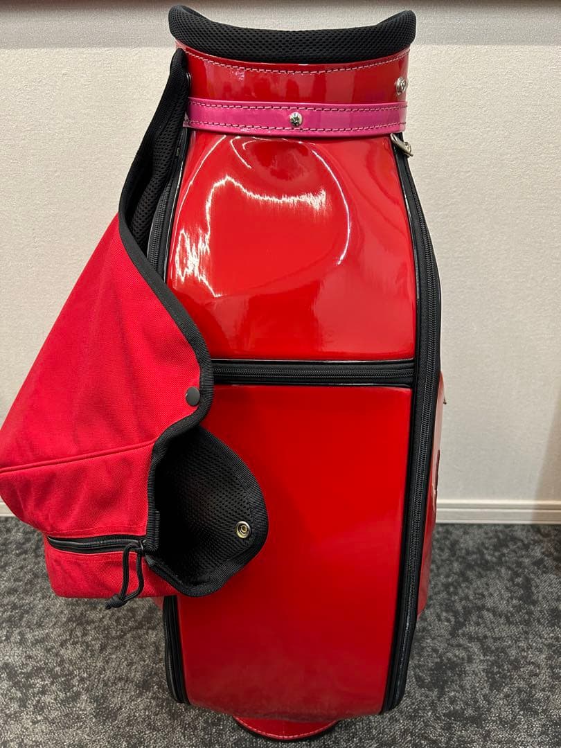 Kakogawa Golf Club ゴルフバッグ 赤　パラソル付き