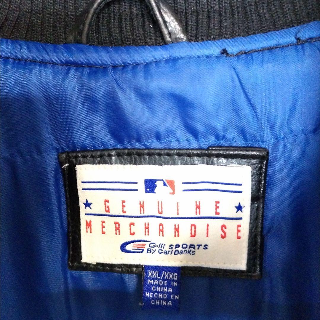 ドジャースDodgers スタジアムジャケット 黒/青