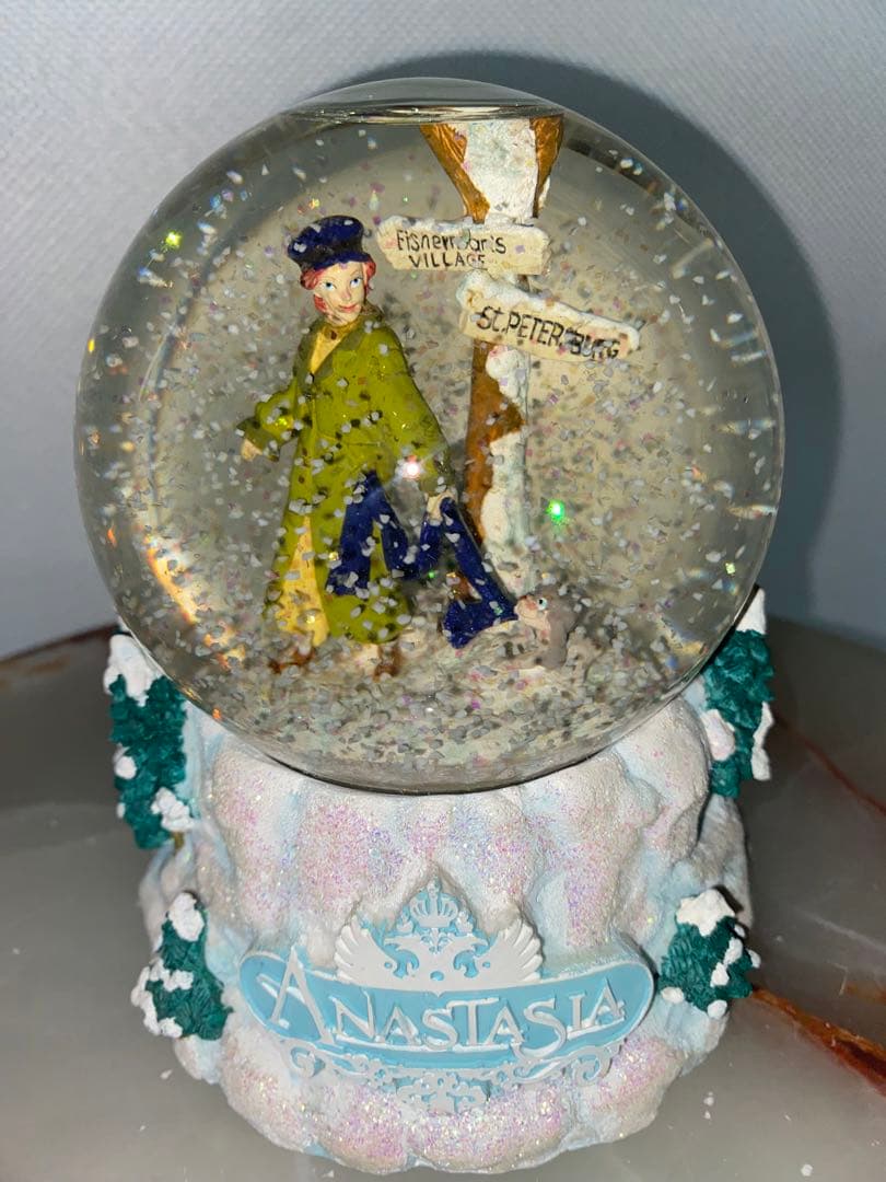 極美品 ディズニー スノードーム “アナスタシア” 稀少品1997年製