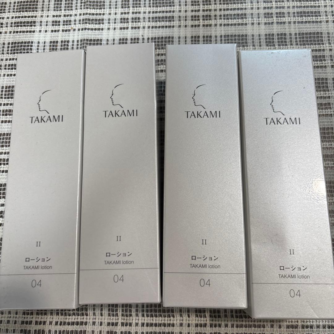 TAKAMI ローションⅡ 04 4本セット　化粧水　120ml 公式】タカミローション | タカミ化粧品 公式通販（TAKAMI）