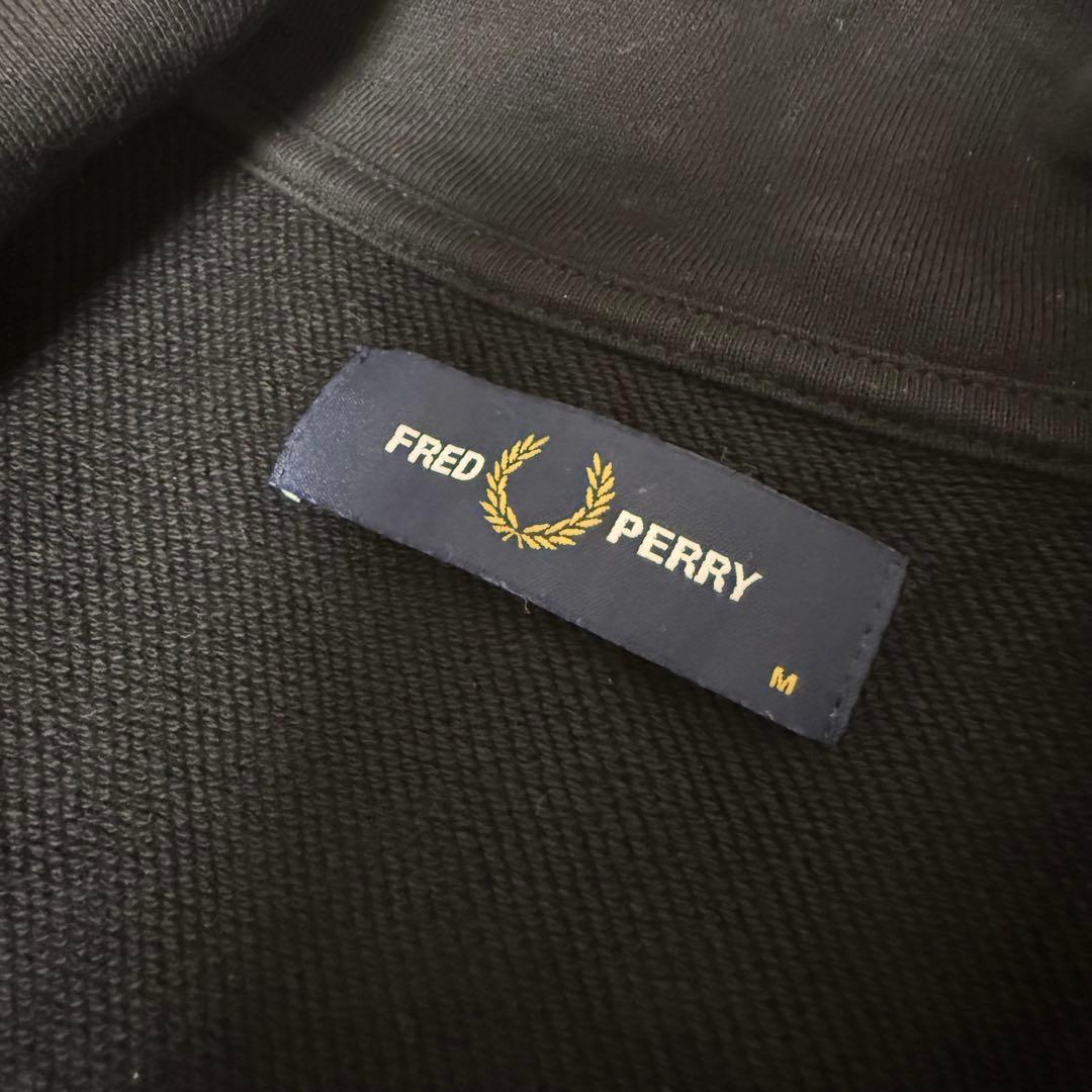 【完売品】FRED PERRY フレッドペリー ハーフジップスウェットM3574