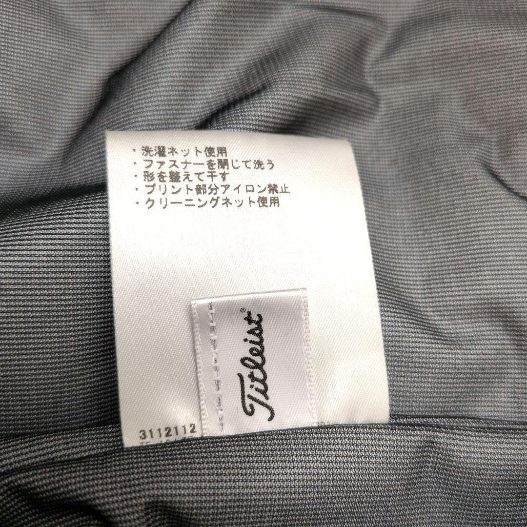 【美品】タイトリスト　ストレッチ　ダウンジャケット　ゴルフウェア　ダブルジップ