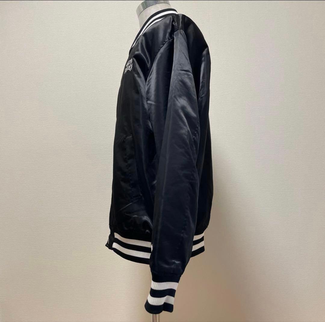 マジェスティック × ワコマリア　スタジャン　両面刺繍　ブラック　ＸＬ