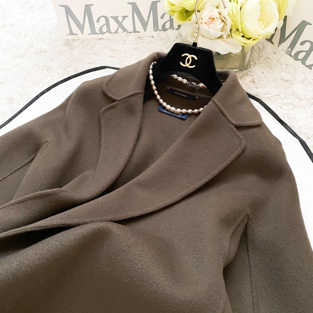 ★美品★マックスマーラ MaxMara クチートアマーノコート★