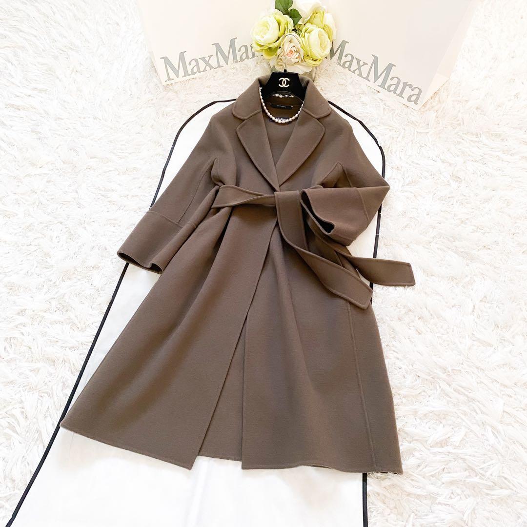 ★美品★マックスマーラ MaxMara クチートアマーノコート★